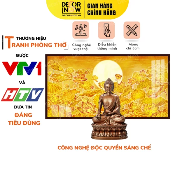 Tranh treo bàn thờ gia tiên: Nâng tầm không gian thờ cúng 12 image 17
