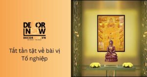 Tất tần tật về bài vị tổ nghiệp