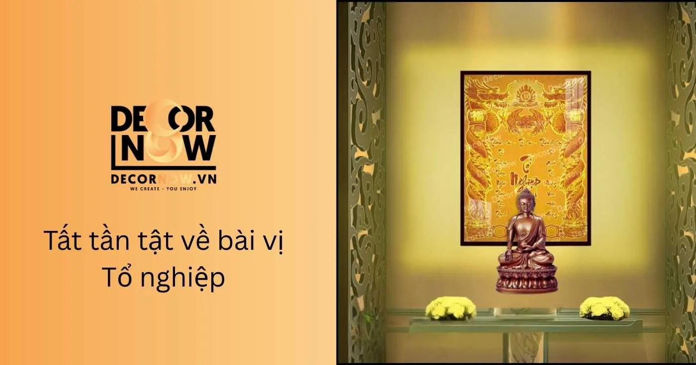 Tất tần tật về bài vị Tổ nghiệp: Cách thờ, lễ cúng và văn khấn chi tiết 1 Tất tần tật về bài vị tổ nghiệp