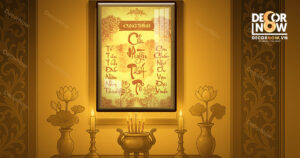 Cách lập và bài trí bàn thờ cửu huyền thất tổ