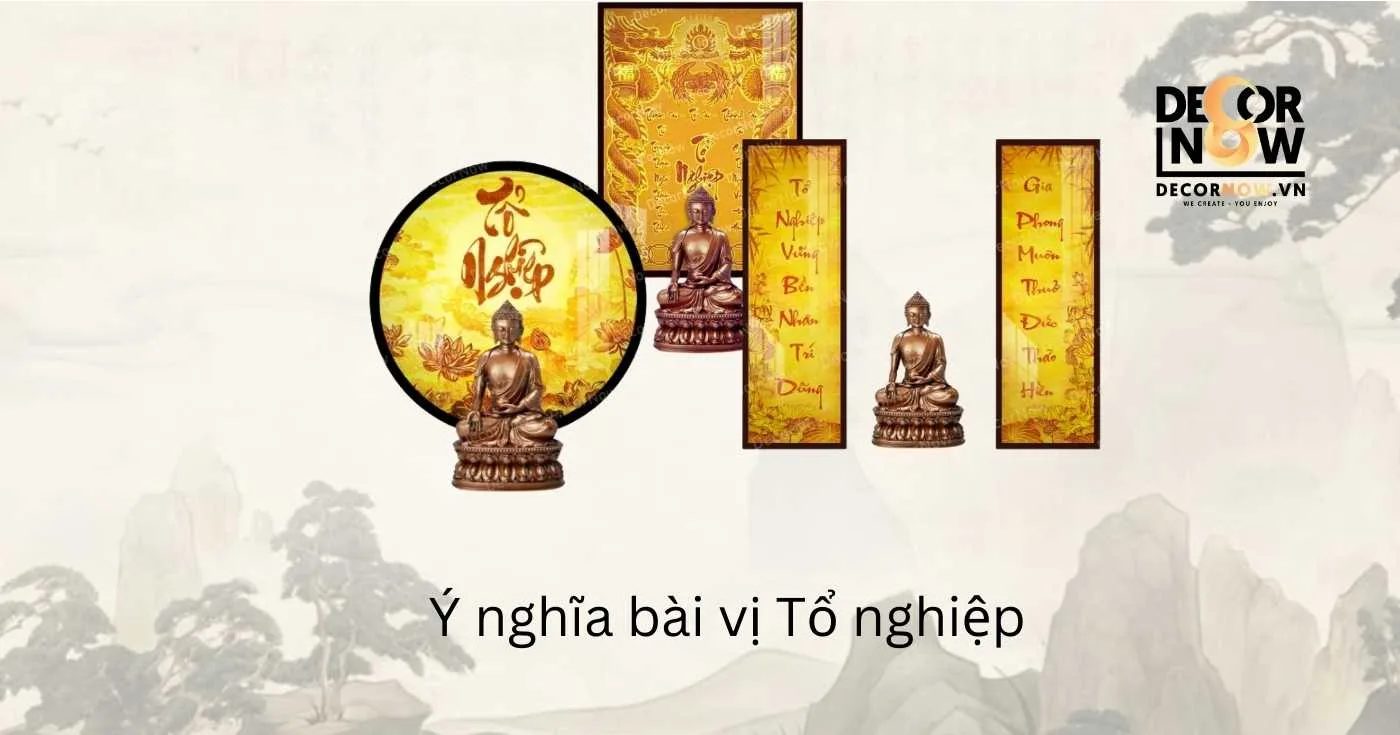 Tất tần tật về bài vị Tổ nghiệp: Cách thờ, lễ cúng và văn khấn chi tiết 3 Ý nghĩa bài vị tổ nghiệp