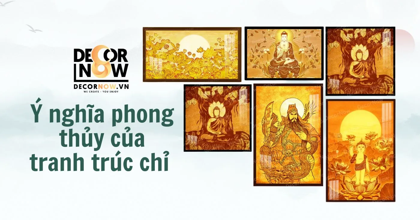 y nghia phong thuy tranh truc chi
