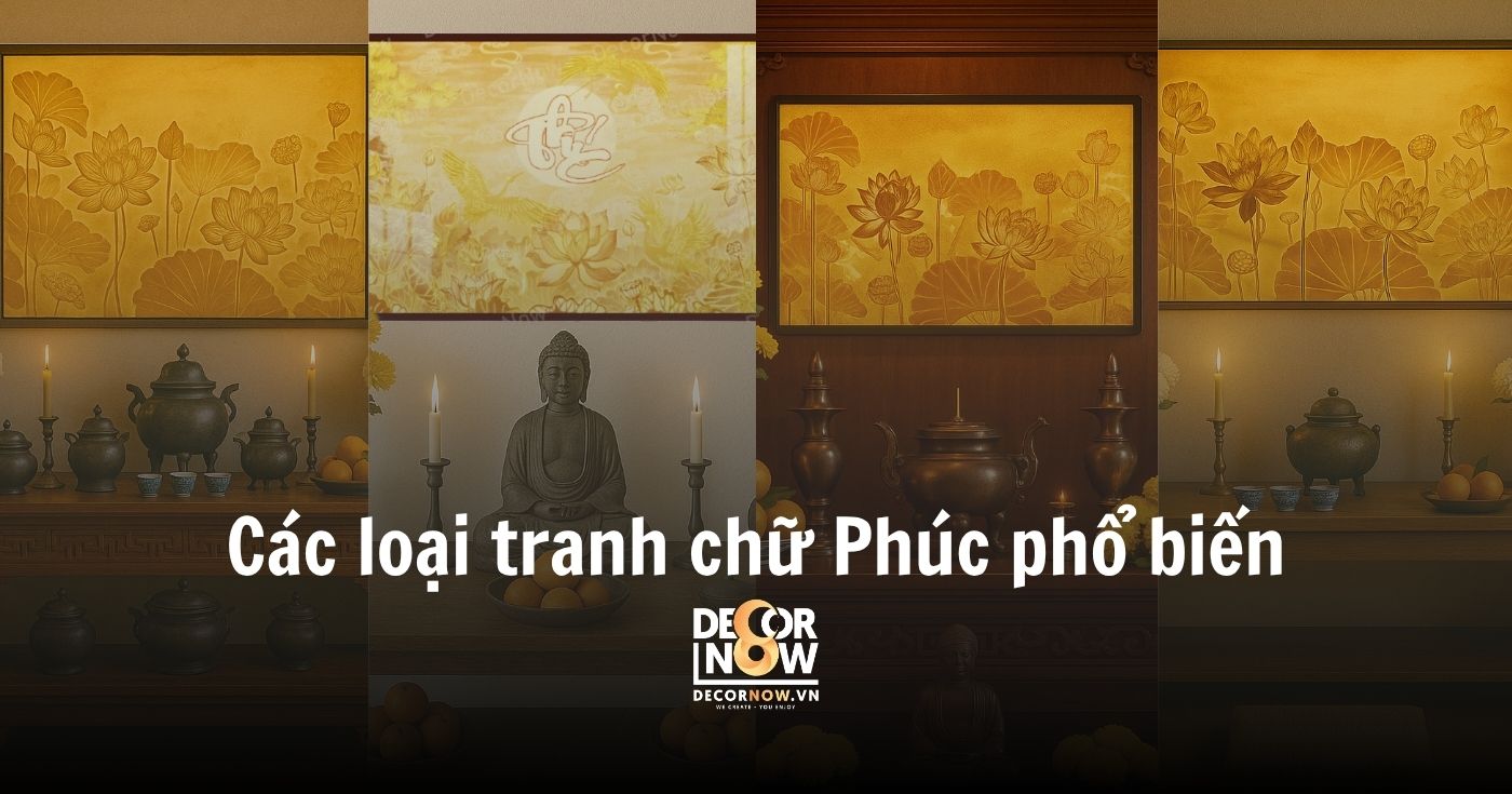 Tranh chữ Phúc – Giá trị tâm linh và ý nghĩa văn hóa 12 Cac loai tranh chu Phuc pho bien 1