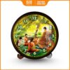Đồng Hồ Phật Giáo Ngũ Tăng Kính Lễ Phật Thích Ca Mâu Ni DecorNow DH01