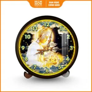 Đồng hồ Phật Giáo Phật Quang Sen Nở Đom Đóm Từ Bi