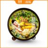 Đồng hồ Phật Giáo Phật Niết Bàn Bồ Đề Sen Vàng
