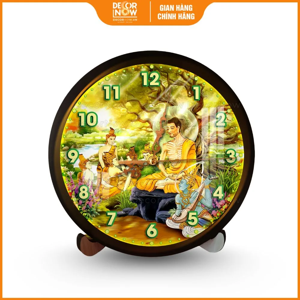 Đồng hồ Phật Giáo Minh Tâm Kiến Tánh Truyền Thừa Pháp Bảo DecorNow DH08 1 Đồng hồ Phật Giáo Minh Tâm Kiến Tánh Truyền Thừa Pháp Bảo