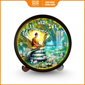 Đồng hồ Phật Giáo Phật Tâm Quy Phục Hào Quang Khai Ngộ
