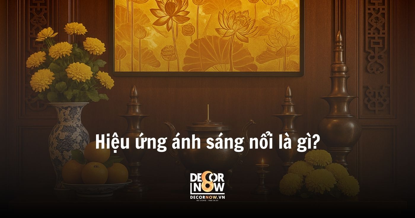 Tranh Phật ánh sáng nổi: Tâm linh & phong thủy hiện đại 11 Hiệu ứng ánh sáng nổi là gì