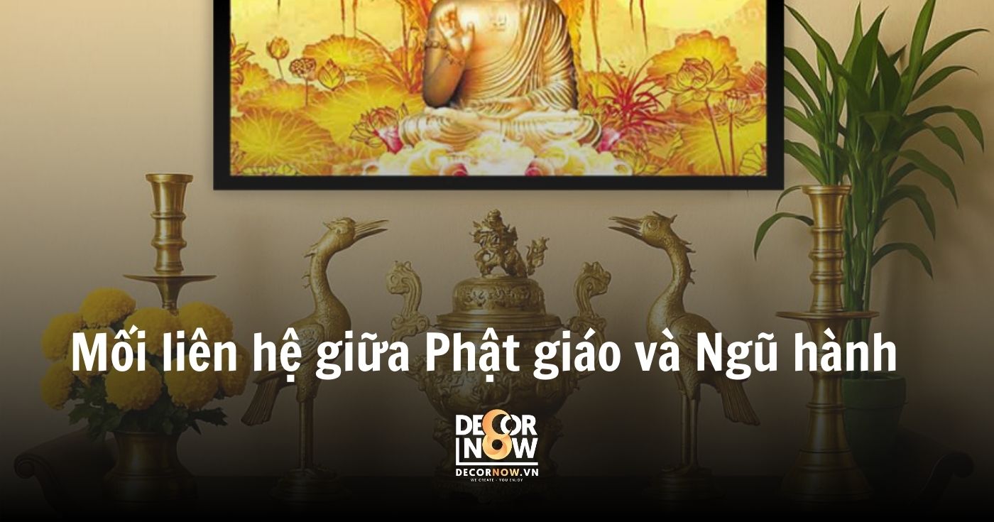 Tranh Phật giáo và Ngũ hành: Ứng dụng trong chọn tranh Phật hợp mệnh 6 Mối liên hệ giữa Phật giáo và Ngũ hành
