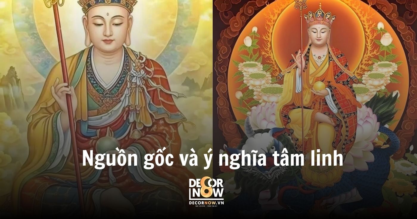 Tranh Địa Tạng Vương Bồ Tát: Trào lưu thờ tranh Phật hiện đại 9 Nguồn gốc và ý nghĩa tâm linh
