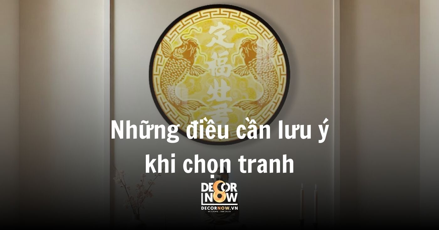 Vì sao nên thỉnh tranh Phật Thích Ca Mâu Ni cho gia đình? 14 Những điều cần lưu ý khi chọn tranh