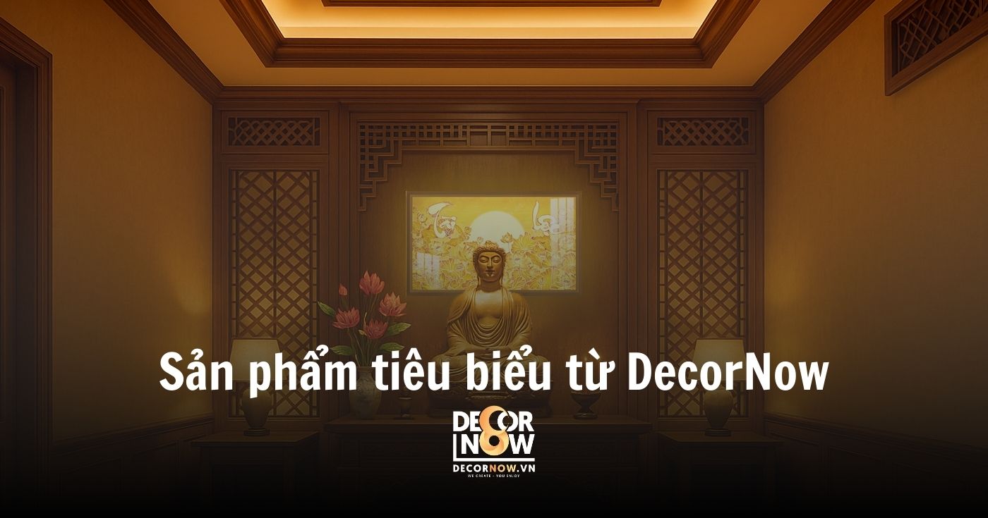 Tranh Phật ánh sáng nổi: Tâm linh & phong thủy hiện đại 19 Sản phẩm tiêu biểu từ DecorNow