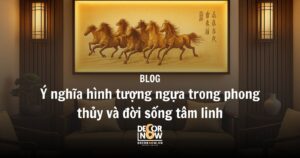Ý nghĩa hình tượng ngựa trong phong thủy và đời sống tâm linh