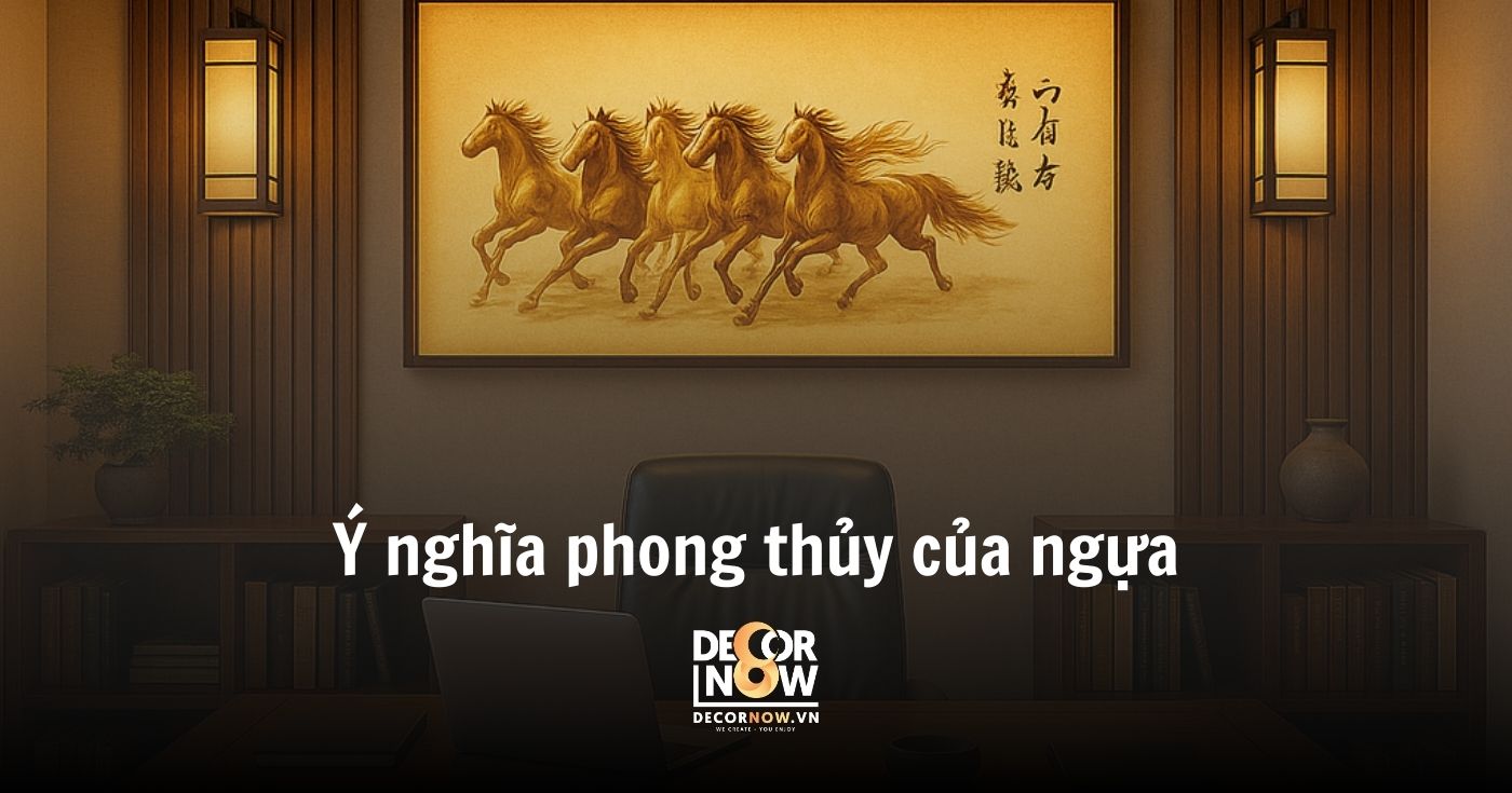 Tranh Mã đáo thành công: Ý nghĩa hình tượng ngựa trong phong thủy và đời sống tâm linh 12 Ý nghĩa phong thủy của ngựa