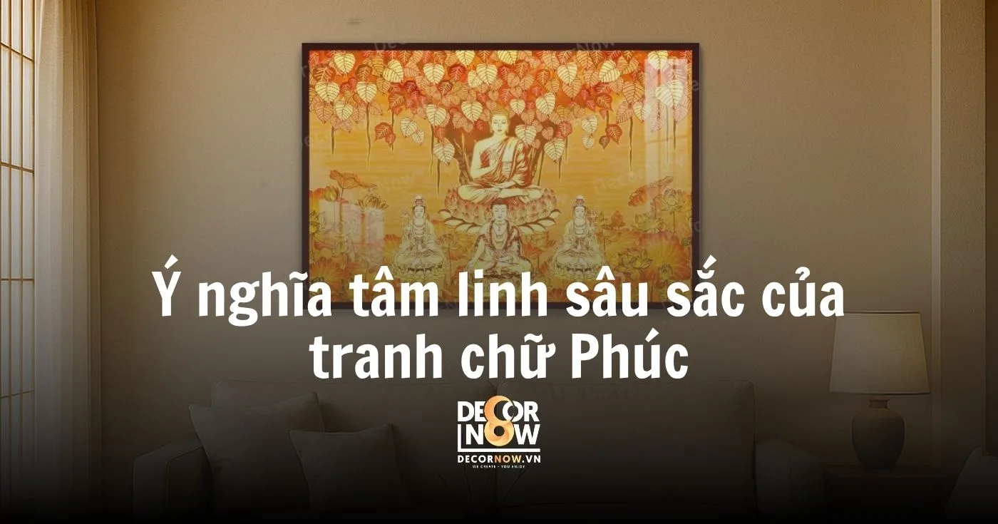 Ý nghĩa tâm linh sâu sắc của tranh chữ Phúc