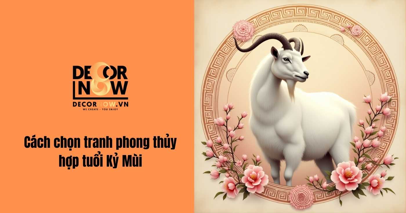 Cách chọn tranh phong thủy hợp tuổi kỷ mùi