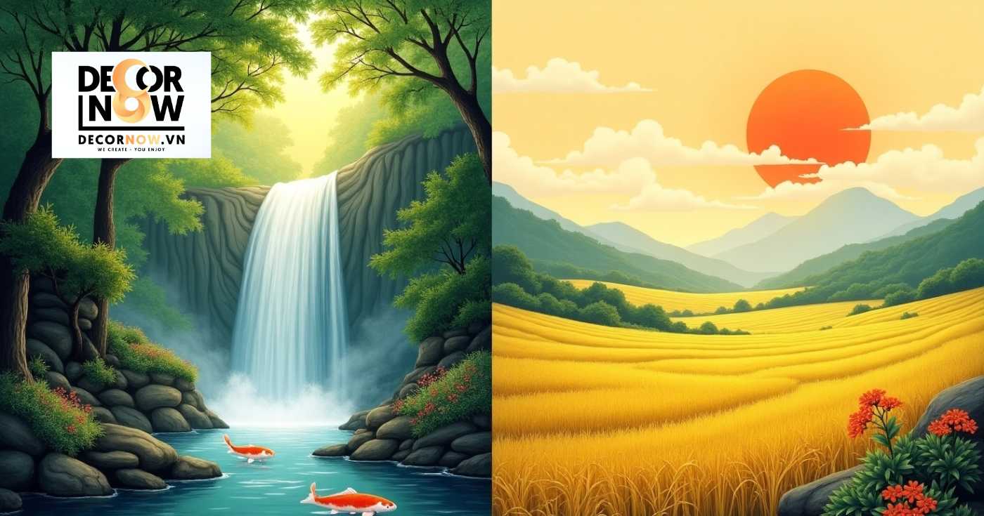 Tranh phong thủy tuổi Đinh Mão: Cách chọn tranh hợp mệnh Hỏa giúp thu hút tài lộc 6 Chọn tranh theo cung mệnh tuổi Đinh Mão