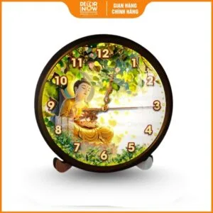 Đồng hồ Phật giáo Phật Thiền Định Dưới Cây Bồ Đề