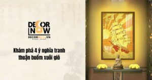 Khám phá ý nghĩa tranh thuận buồm xuôi gió