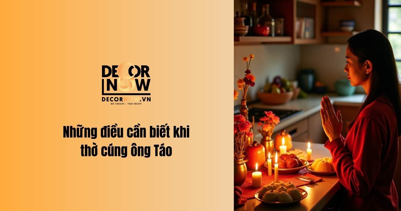 Hướng dẫn đầy đủ cách lập bàn thờ ông Táo và những điều kiêng kỵ 11 Những điều cần biết khi thờ cúng ông Táo