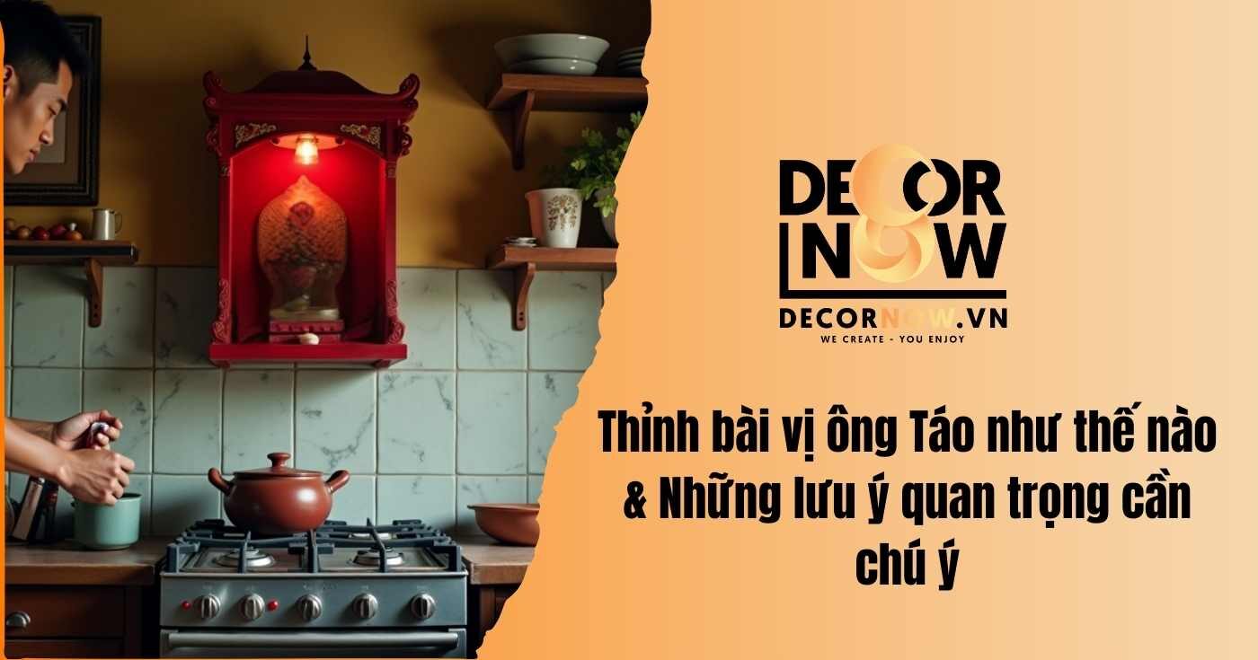 Ý nghĩa & cách thỉnh bài vị ông Táo - Những lưu ý cần thiết 12 Thỉnh bài vị ông táo như nào - Những lưu ý quan trọng